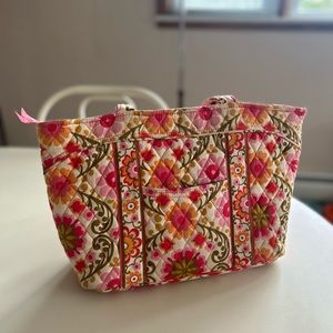 Vera Bradley floral tote bag